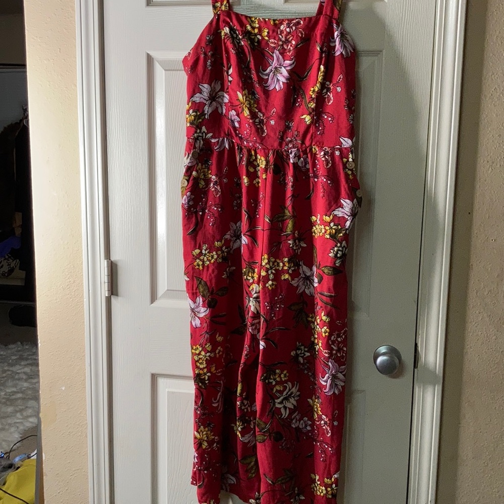 XL Floral romper
